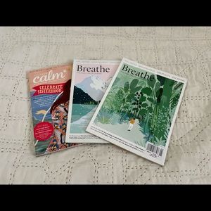 calm & breathe magazine bundle